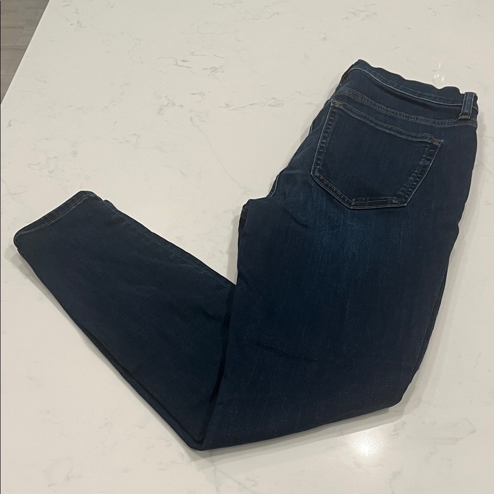 J. CREW DENIM: Size 28 Classic Blue Jeans 9” Toothpick